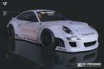 Porsche 911 Widebody Kit by Liberty Walk 2014 года